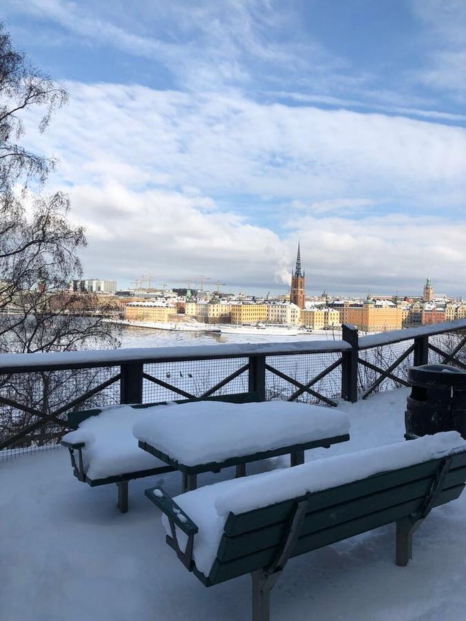 Dockside Hostel Stockholm Bagian luar foto